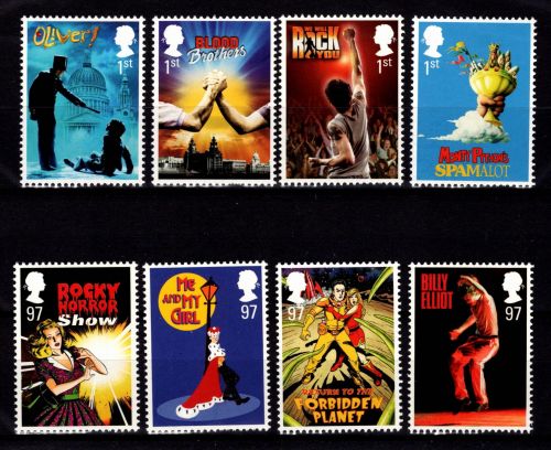 Großbritannien 3045-3052 postfrisch Motiv Musical #DDH42