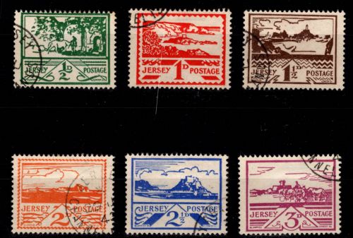 Deutsche Besetzung Jersey 3-8 gestempelt #DDI40