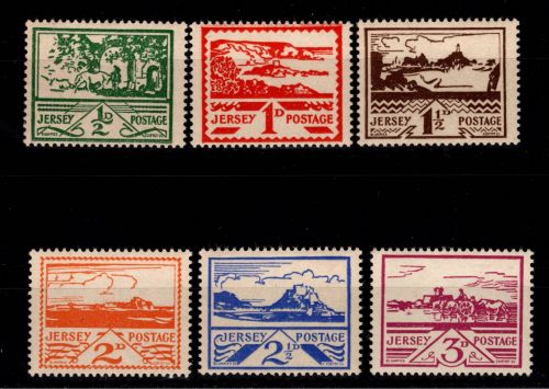 Deutsche Besetzung Jersey 3-8 postfrisch #DDI42