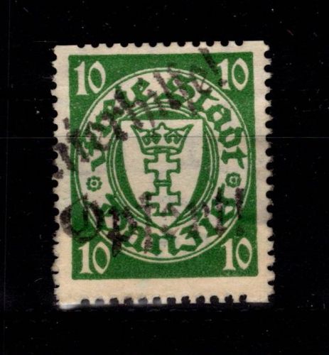 Danzig 194 Dy gestempelt