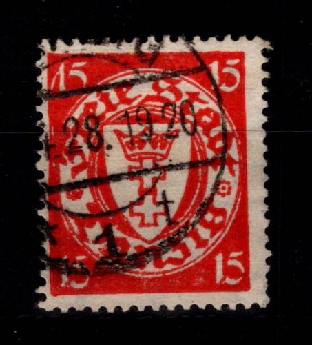 Danzig 214 I gestempelt