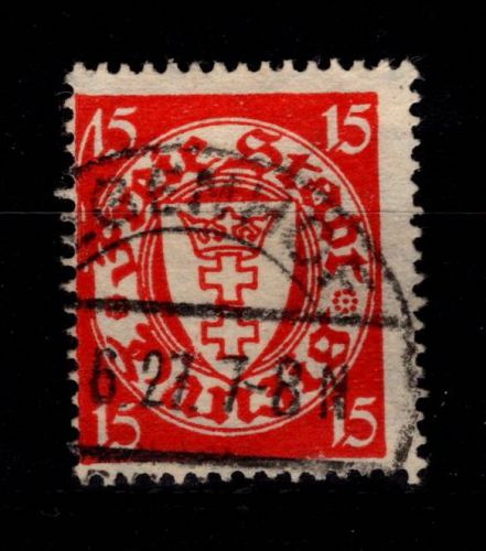 Danzig 214 I gestempelt