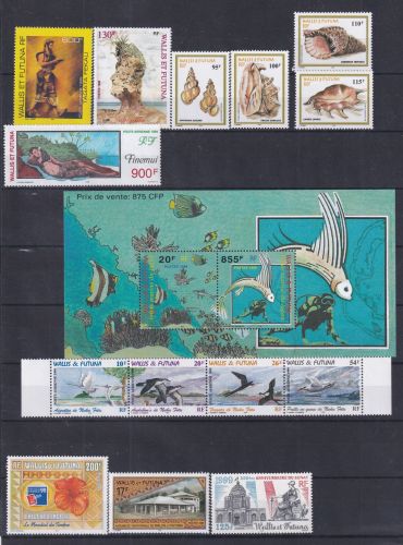 Wallis & Futuna 751-771 postfrisch Jahrgang 1999 #DDI61