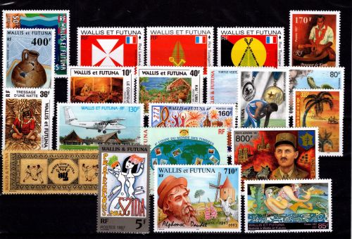 Wallis & Futuna 708-728 postfrisch Jahrgang 1997 #DDI63