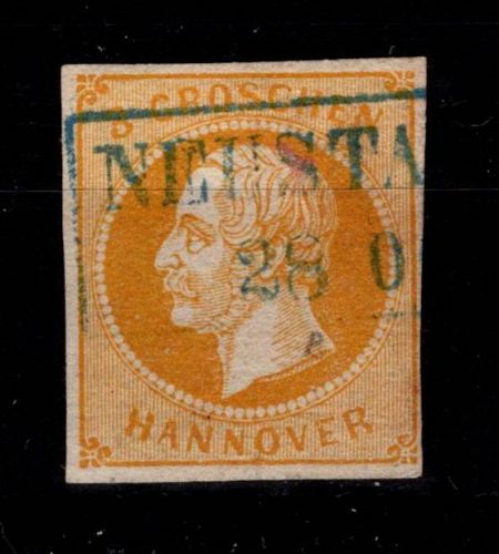 Hannover 16 gestempelt