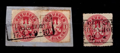 Preußen 18 gestempelt