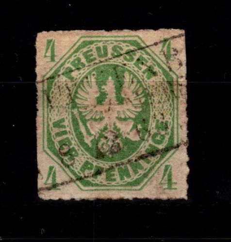 Preußen 14 gestempelt
