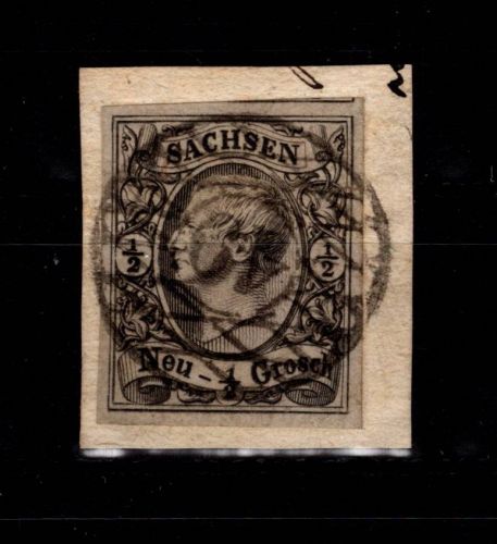 Sachsen 8 gestempelt GN 40 "Glashütte" #DDI86