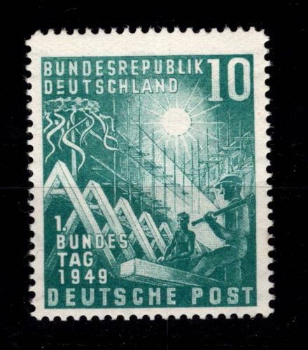 BRD Bund 111 II postfrisch Plattenfehler II #DDJ19