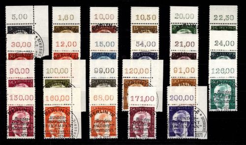 Berlin 359 ff gestempelt vom Oberrand #DDJ57