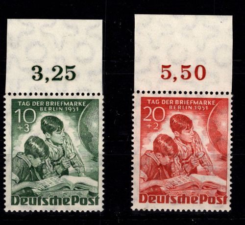 Berlin 80-81 Oberrand postfrisch