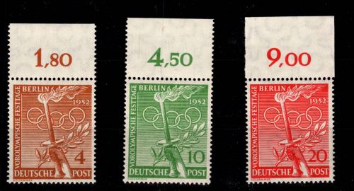 Berlin 88-90 Oberrand postfrisch ungefaltet #DDS51