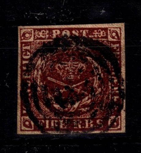 Dänemark 1 II c gestempelt #DDS79