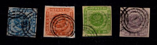 Dänemark 3-6 gestempelt #DDS80