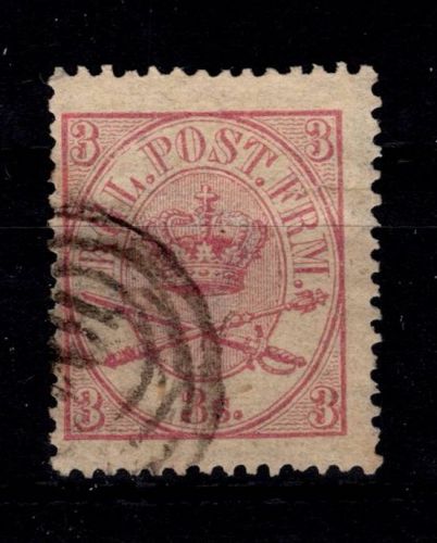 Dänemark 12 A gestempelt #DDS86