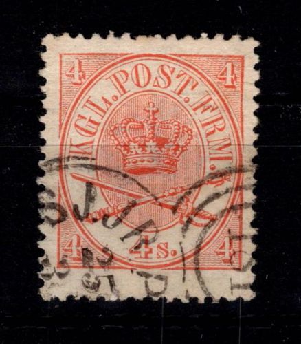 Dänemark 13 A gestempelt #DDS87