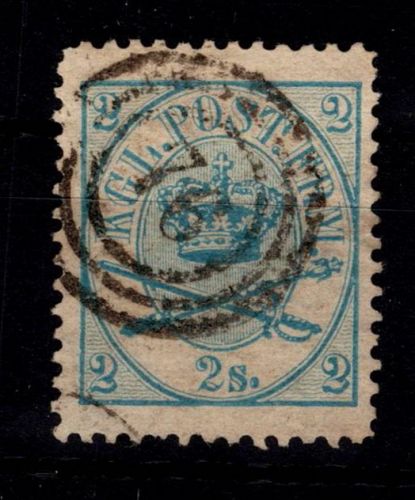 Dänemark 11 B gestempelt NS 76 #DDS90