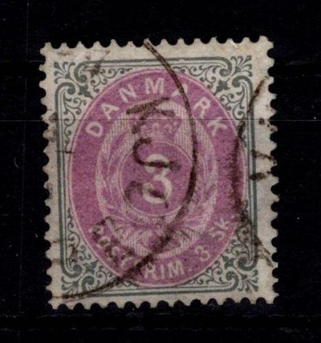 Dänemark 17 I A b gestempelt #DDS98