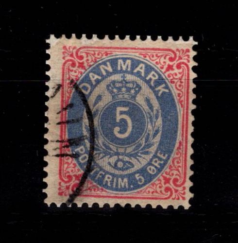 Dänemark 24 I Y A gestempelt #DDT07