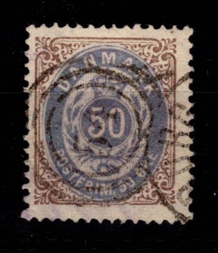 Dänemark 30 I Y A a gestempelt #DDT13