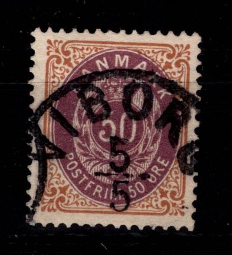 Dänemark 30 I Y A b gestempelt #DDT14