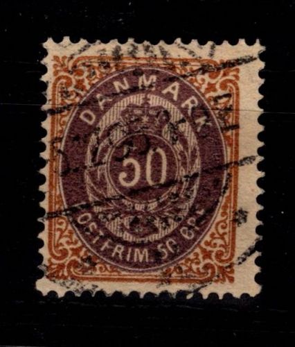 Dänemark 30 I Y A c gestempelt #DDT15