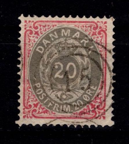 Dänemark 28 II Y A gestempelt #DDT19