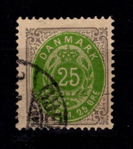 Dänemark 29 II Y A gestempelt #DDT20