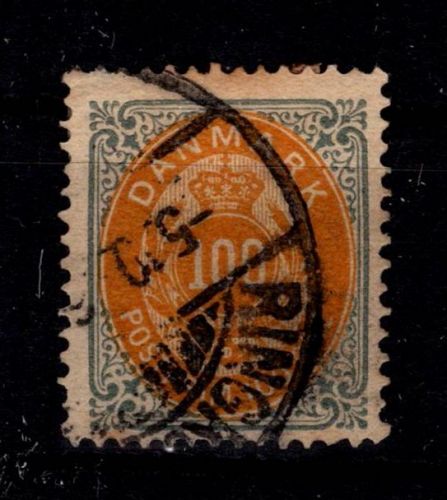 Dänemark 31 II Y A gestempelt #DDT22