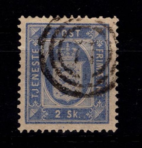 Dänemark Dienstmarken 1 A gestempelt #DDT88