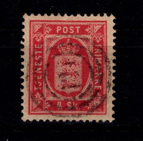 Dänemark Dienstmarken 2 A gestempelt #DDT89