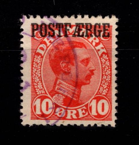 Dänemark Postfähre-(Paket)-Marken 1 gestempelt #DDU03
