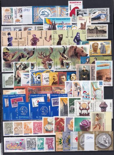 Rumänien Jahrgang 2005 postfrisch MiNr. 5795 + 5890 fehlt #OS038