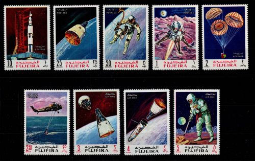 Fujeira 390-398 A postfrisch