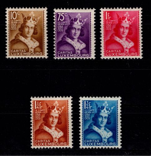 Luxemburg 252-256 postfrisch