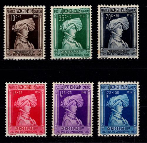 Luxemburg 296-301 postfrisch #OS139