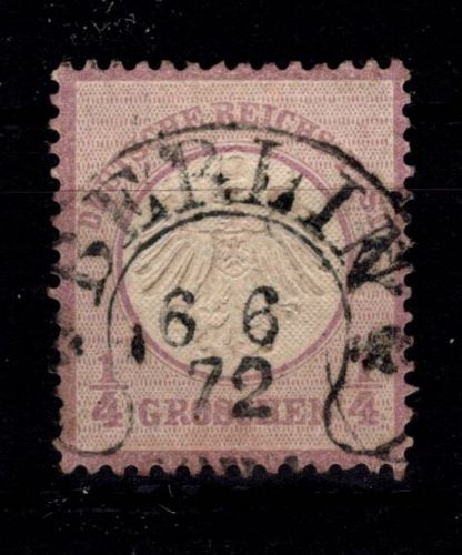 Deutsches Reich 1 gestempelt Hufeisenstempel Berlin #DDU56