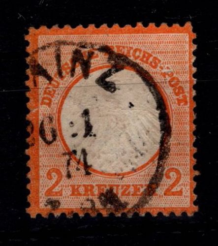 Deutsches Reich 7 gestempelt