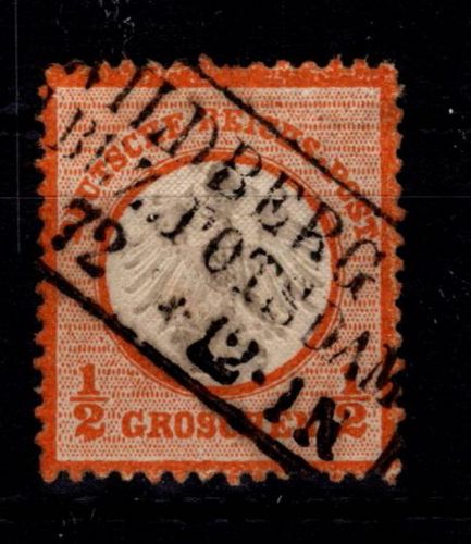 Deutsches Reich 14 gestempelt #DDU79