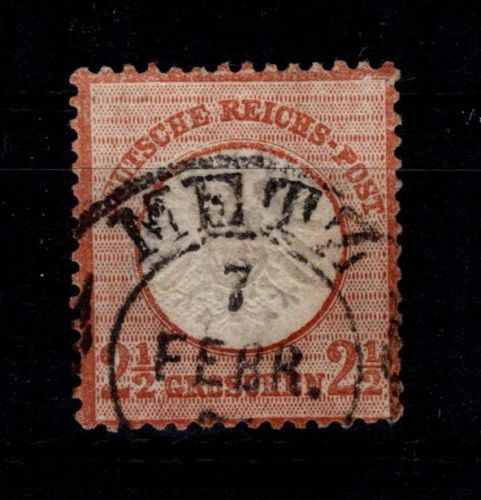 Deutsches Reich 21 gestempelt