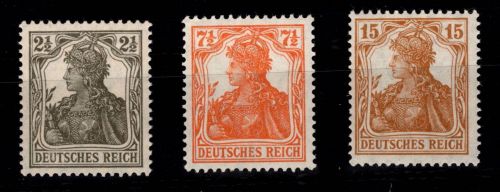 Deutsches Reich 98-100 postfrisch #DDV37