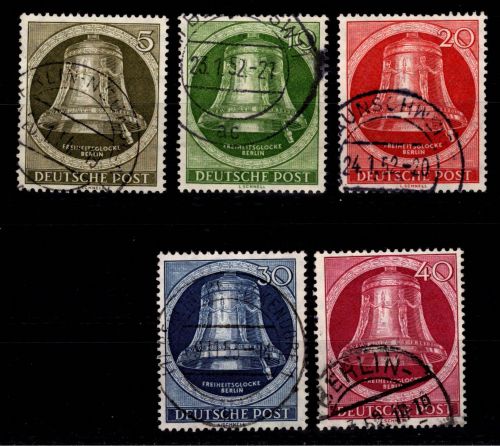 Berlin 82-86 gestempelt #DDV55