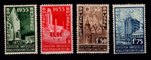 Belgien 378-381 postfrisch #DCZ68