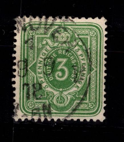 Deutsches Reich 31 b gestempelt tiefst geprüft Zenker BPP #DCZ95
