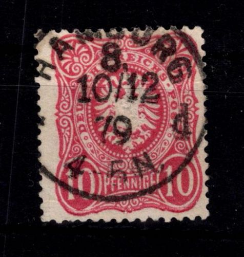 Deutsches Reich 33 b gestempelt tiefst geprüft Zenker BPP #DCZ97