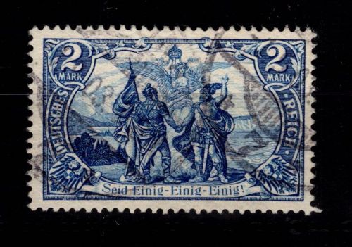 Deutsches Reich 82 B gestempelt geprüft Jäschke BPP #DDA16