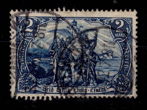 Deutsches Reich 79 A gestempelt geprüft Jäschke BPP, leichte Mängel #DDA18