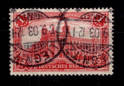 Deutsches Reich 78 B gestempelt tiefst geprüft Jäschke BPP #DDA20