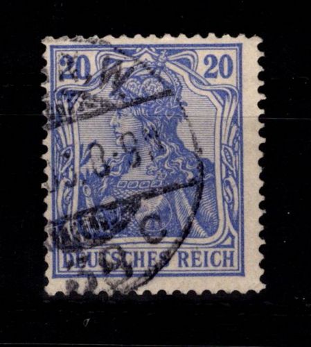 Deutsches Reich 72 b gestempelt