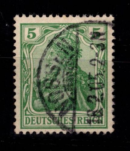 Deutsches Reich 70 b gestempelt Typenprüfung #DDA26